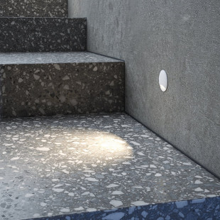Lampa zewnętrzna wpuszczana Biscotti LED 3000K 6,2cm biała Maytoni
