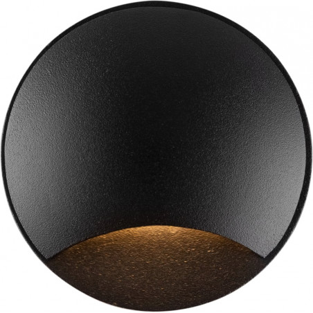 Lampa zewnętrzna wpuszczana Biscotti LED 3000K 6,2cm czarna Maytoni