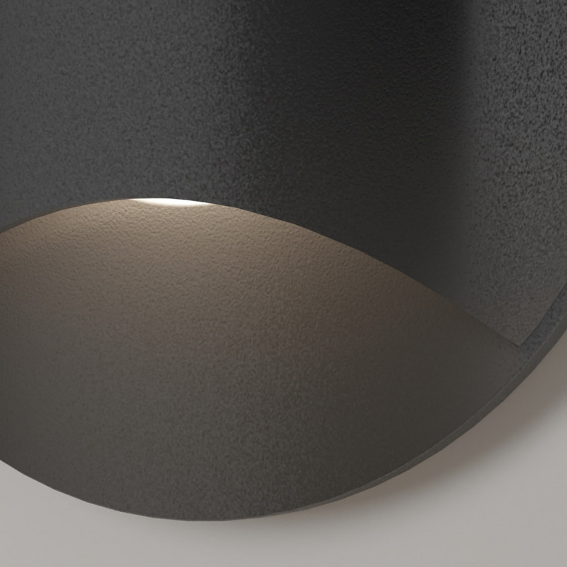 Lampa zewnętrzna wpuszczana Biscotti LED 3000K 6,2cm czarna Maytoni