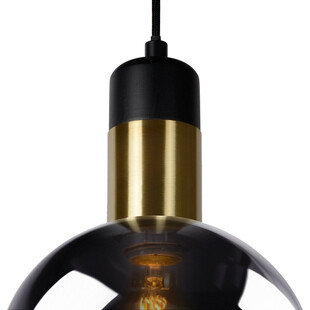 Lampa wisząca szklana kula Julius 40 Dymiona marki Lucide