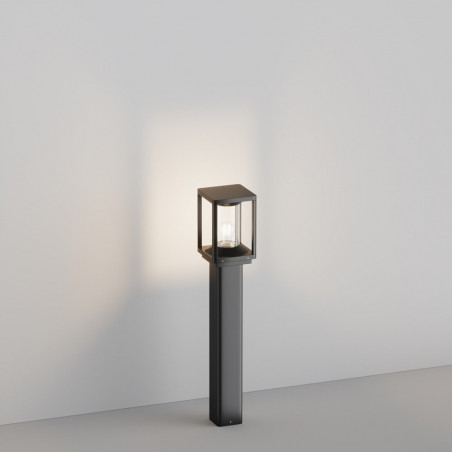 Lampa zewnętrzna stojąca loft Cell 75cm grafitowa Maytoni