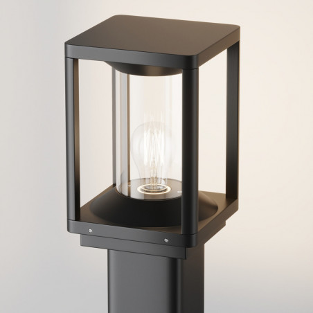 Lampa zewnętrzna stojąca loft Cell 75cm grafitowa Maytoni