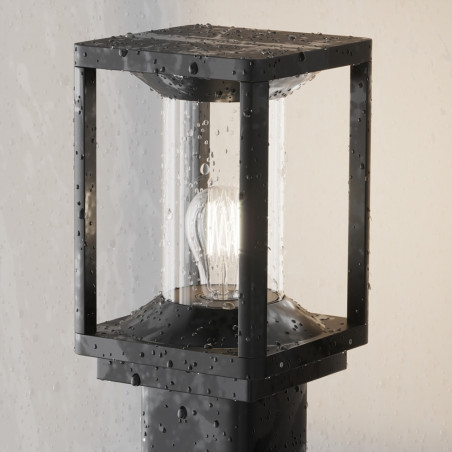 Lampa zewnętrzna stojąca loft Cell 75cm grafitowa Maytoni