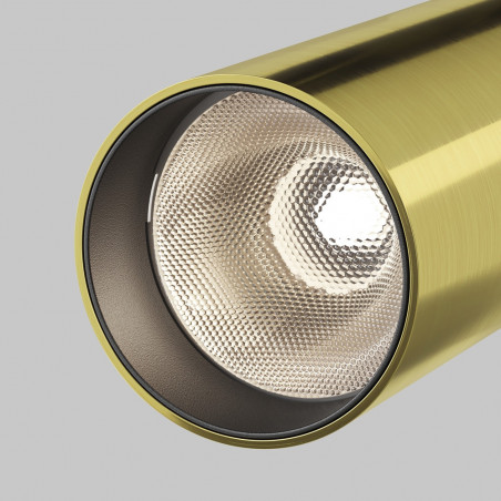Reflektor sufitowy Focus LED 3000K 5,2cm mosiężny Maytoni
