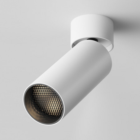 Reflektor sufitowy ściemniany Focus LED 3000K 5,2cm biały Maytoni