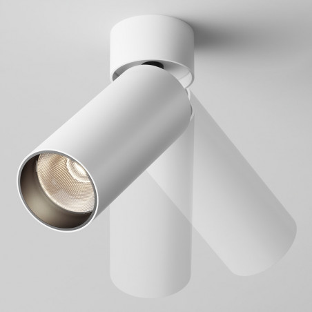 Reflektor sufitowy ściemniany Focus LED 3000K 5,2cm biały Maytoni
