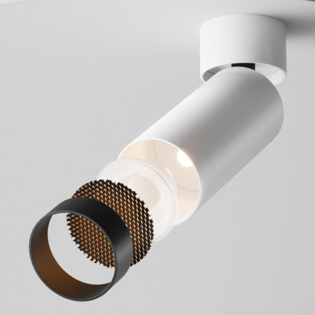 Reflektor sufitowy ściemniany Focus LED 3000K 5,2cm biały Maytoni