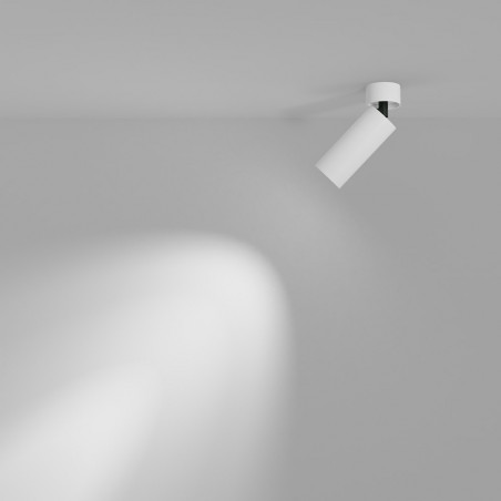 Reflektor sufitowy ściemniany Focus LED 3000K 5,2cm biały Maytoni