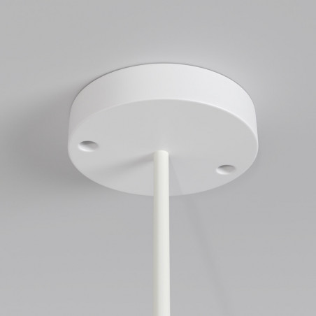Lampa ogrodowa wisząca kula Erda 30cm biała Maytoni