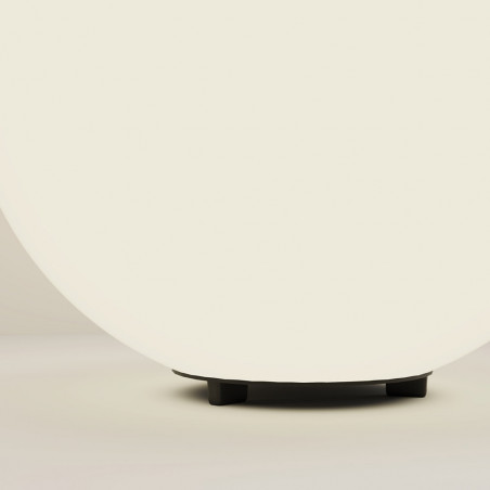 Lampa ogrodowa kula Erda 30cm biała Maytoni