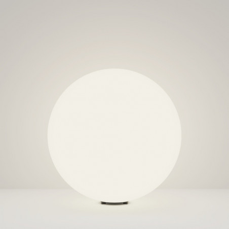 Lampa ogrodowa kula Erda 50cm biała Maytoni