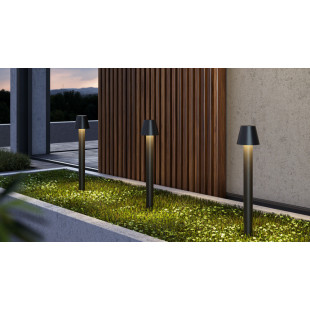 Lampa zewnętrzna stojąca Harz LED 3000K 80cm grafitowa Maytoni