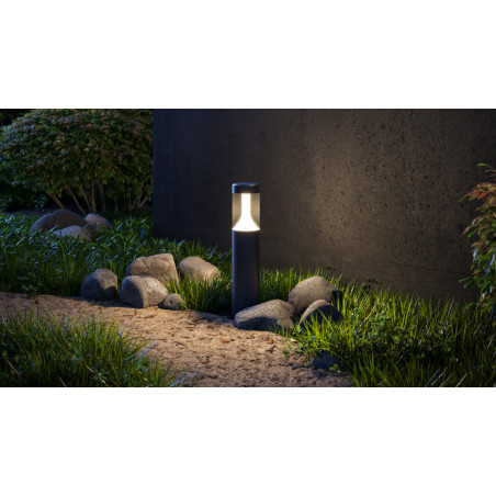 Lampa ogrodowa stojąca Koln LED 4000K 65cm czarna Maytoni