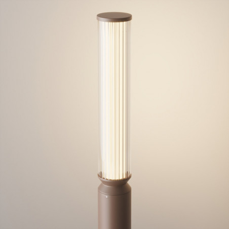 Lampa zewnętrzna stojąca Lit LED 3000K 78,5cm brązowa Maytoni