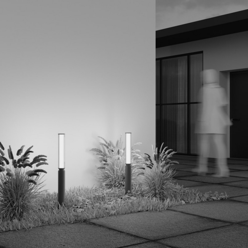 Lampa zewnętrzna stojąca Lit LED 3000K 78,5cm grafitowa Maytoni