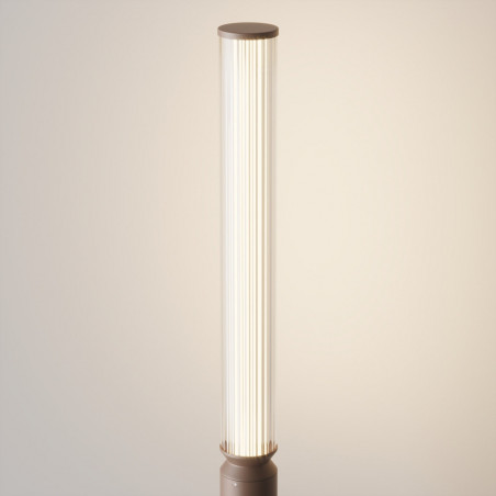 Lampa zewnętrzna stojąca Lit LED 3000K 198,6cm brązowa Maytoni