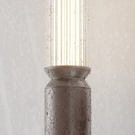 Lampa zewnętrzna stojąca Lit LED 3000K 198,6cm brązowa Maytoni