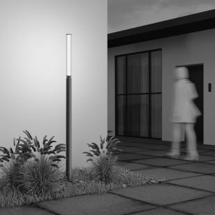 Lampa zewnętrzna stojąca Lit LED 3000K 198,6cm brązowa Maytoni