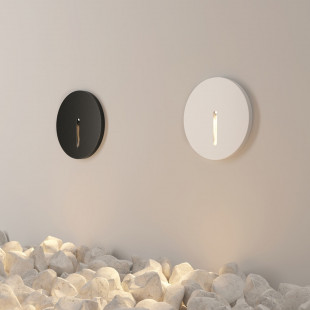 Lampa zewnętrzna spot do zabudowy Lock LED 3000K 7cm czarna Maytoni
