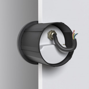 Lampa zewnętrzna spot do zabudowy Lock LED 3000K 7cm czarna Maytoni