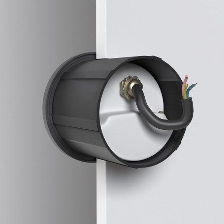 Lampa zewnętrzna spot do zabudowy Lock LED 3000K 7cm czarna Maytoni