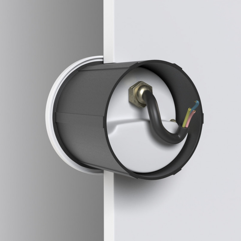 Lampa zewnętrzna spot do zabudowy Lock LED 3000K 7cm biała Maytoni