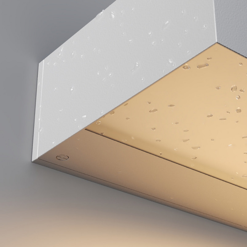 Kinkiet na elewację Lot LED 3000K 12cm biały Maytoni