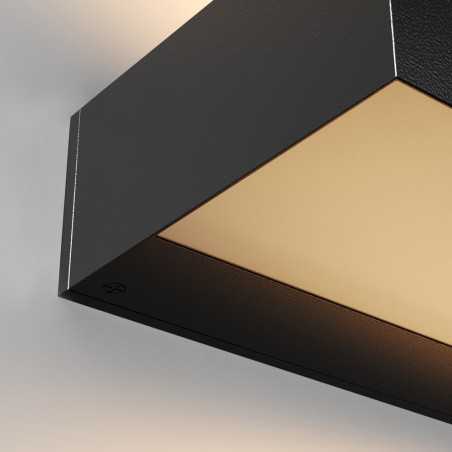 Kinkiet na elewację Lot LED 3000K 12cm czarny Maytoni