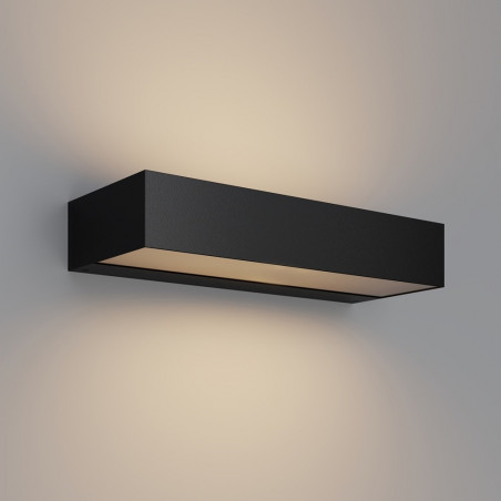 Kinkiet na elewację Lot LED 3000K 12cm czarny Maytoni