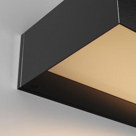 Kinkiet na elewację góra-dół Lot LED 3000K 12cm czarny Maytoni