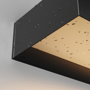 Kinkiet na elewację góra-dół Lot LED 3000K 12cm czarny Maytoni