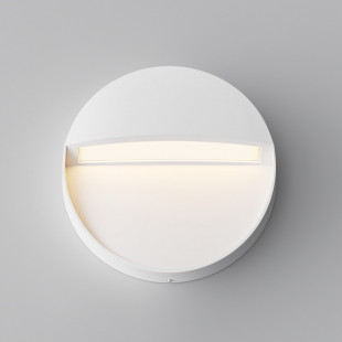 Lampa zewnętrzna - oświetlenie schodów Mane Round LED 12cm biała Maytoni