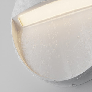 Lampa zewnętrzna - oświetlenie schodów Mane Round LED 12cm biała Maytoni