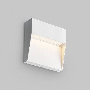 Lampa zewnętrzna - oświetlenie schodów Mane Square LED 11cm biała Maytoni