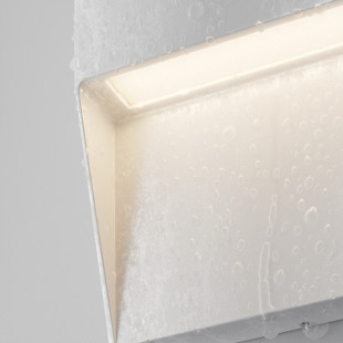 Lampa zewnętrzna - oświetlenie schodów Mane Square LED 11cm biała Maytoni