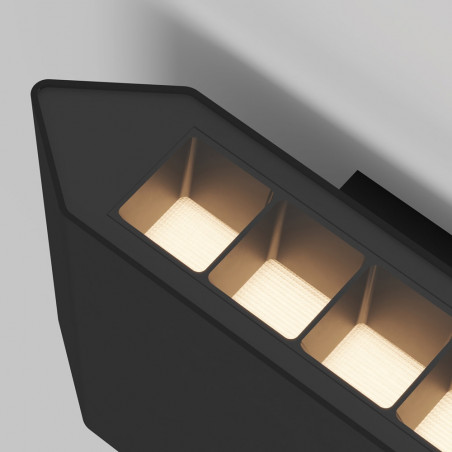 Kinkiet elewacyjny nowoczesny Pull LED 3000K grafitowy Maytoni