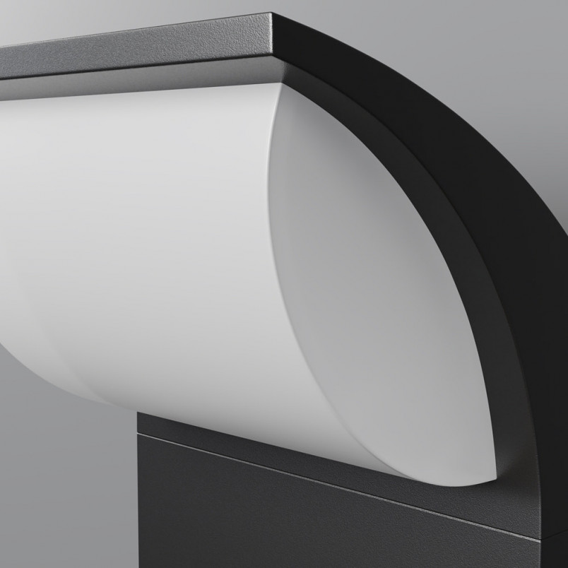 Kinkiet elewacyjny z czujnikiem ruchu Stock LED 3000K grafitowy Maytoni