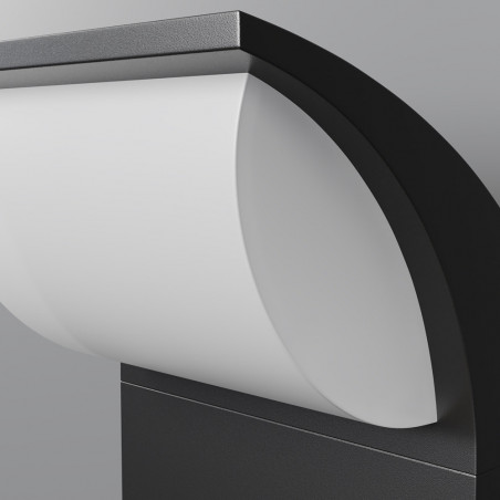 Kinkiet elewacyjny z czujnikiem ruchu Stock LED 3000K grafitowy Maytoni