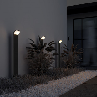 Lampa zewnętrzna stojąca Stock LED 3000K 80cm grafitowy Maytoni