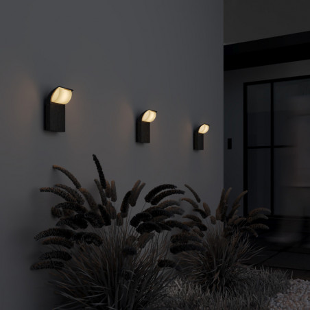 Kinkiet elewacyjny Stock LED 3000K grafitowy Maytoni