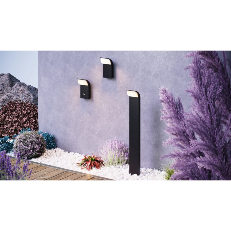 Kinkiet elewacyjny Stock LED 3000K grafitowy Maytoni