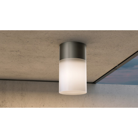 Lampa zewnętrzna spot Willis 8cm biało-szara Maytoni