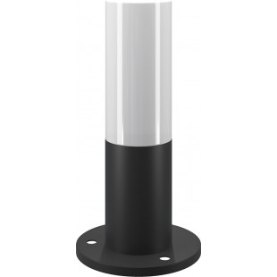 Lampa ogrodowa stojąca Willis 30cm biało-czarna Maytoni