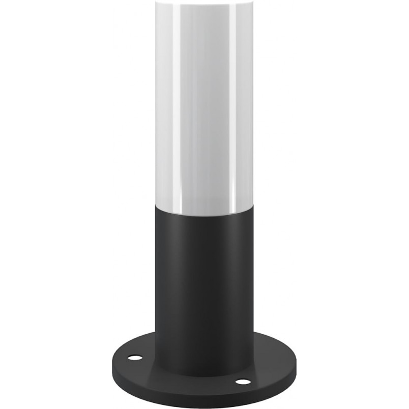 Lampa ogrodowa stojąca Willis 30cm biało-czarna Maytoni