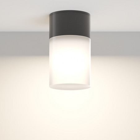 Lampa zewnętrzna spot Willis 8cm biało-czarna Maytoni