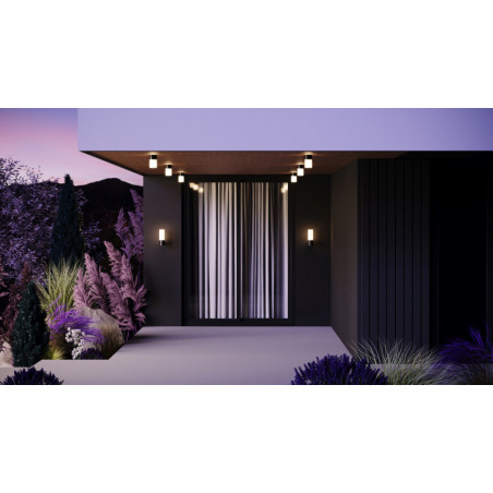 Lampa zewnętrzna spot Willis 8cm biało-czarna Maytoni