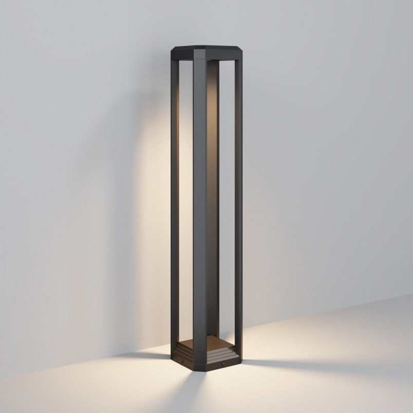 Lampa zewnętrzna stojąca Royal Mile LED 3000K 80cm szara Maytoni