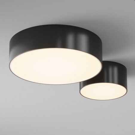 Plafon zewnętrzny Zon IP LED 3000K 12cm czarny Maytoni