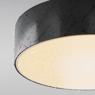 Plafon zewnętrzny Zon IP LED 3000K 22cm czarny Maytoni