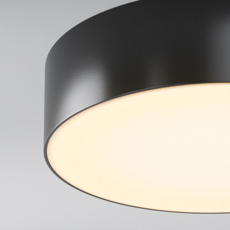 Plafon zewnętrzny Zon IP LED 3000K 22cm czarny Maytoni